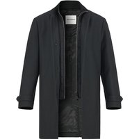 ROY ROBSON Herren Mantel grau Mikrofaser unifarben von ROY ROBSON
