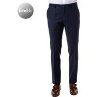 ROY ROBSON Herren Hose blau Schurwolle Slim Fit von ROY ROBSON