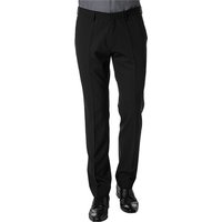 ROY ROBSON Herren Hose schwarz Schurwolle Slim Fit von ROY ROBSON