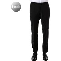 ROY ROBSON Herren Hose schwarz Schurwolle Slim Fit von ROY ROBSON