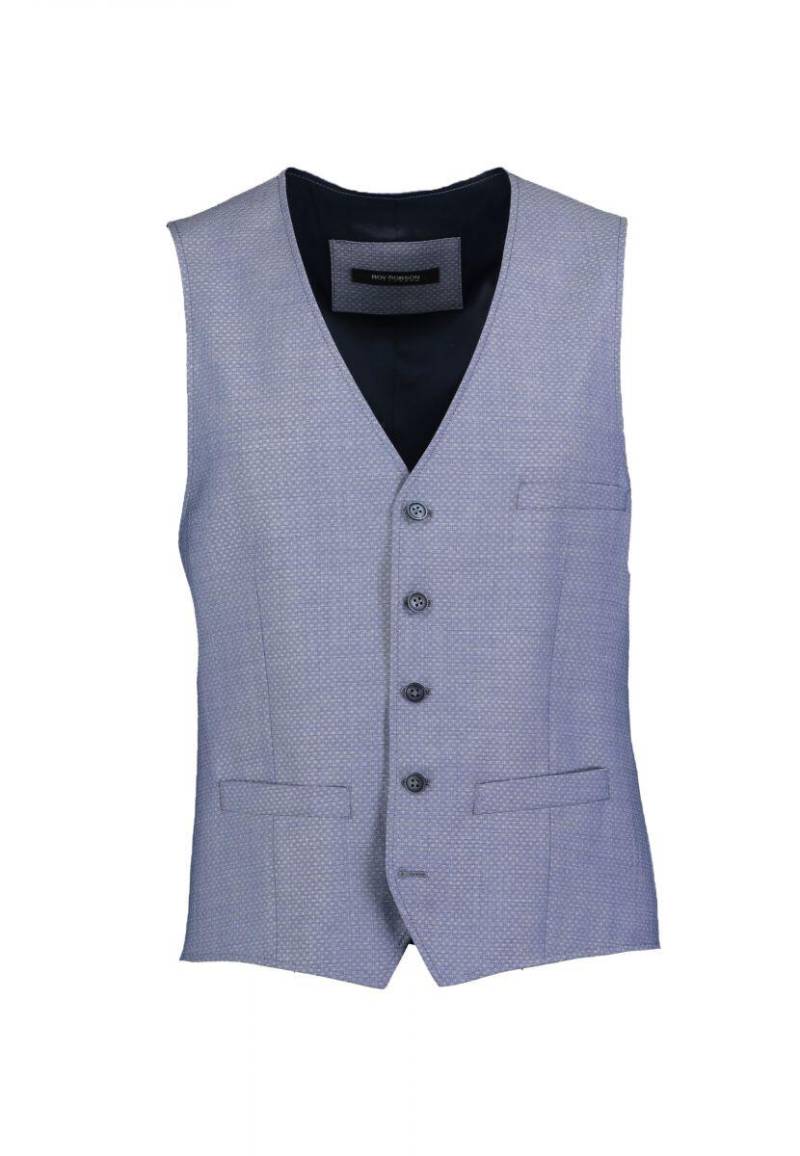 ROY ROBSON - Weste Slim blau - Gr. - 52 von ROY ROBSON