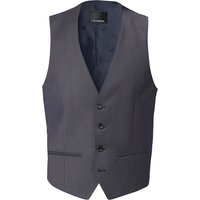 ROY ROBSON Herren Weste grau meliert Slim Fit von ROY ROBSON