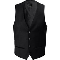 ROY ROBSON Herren Weste schwarz Slim Fit von ROY ROBSON