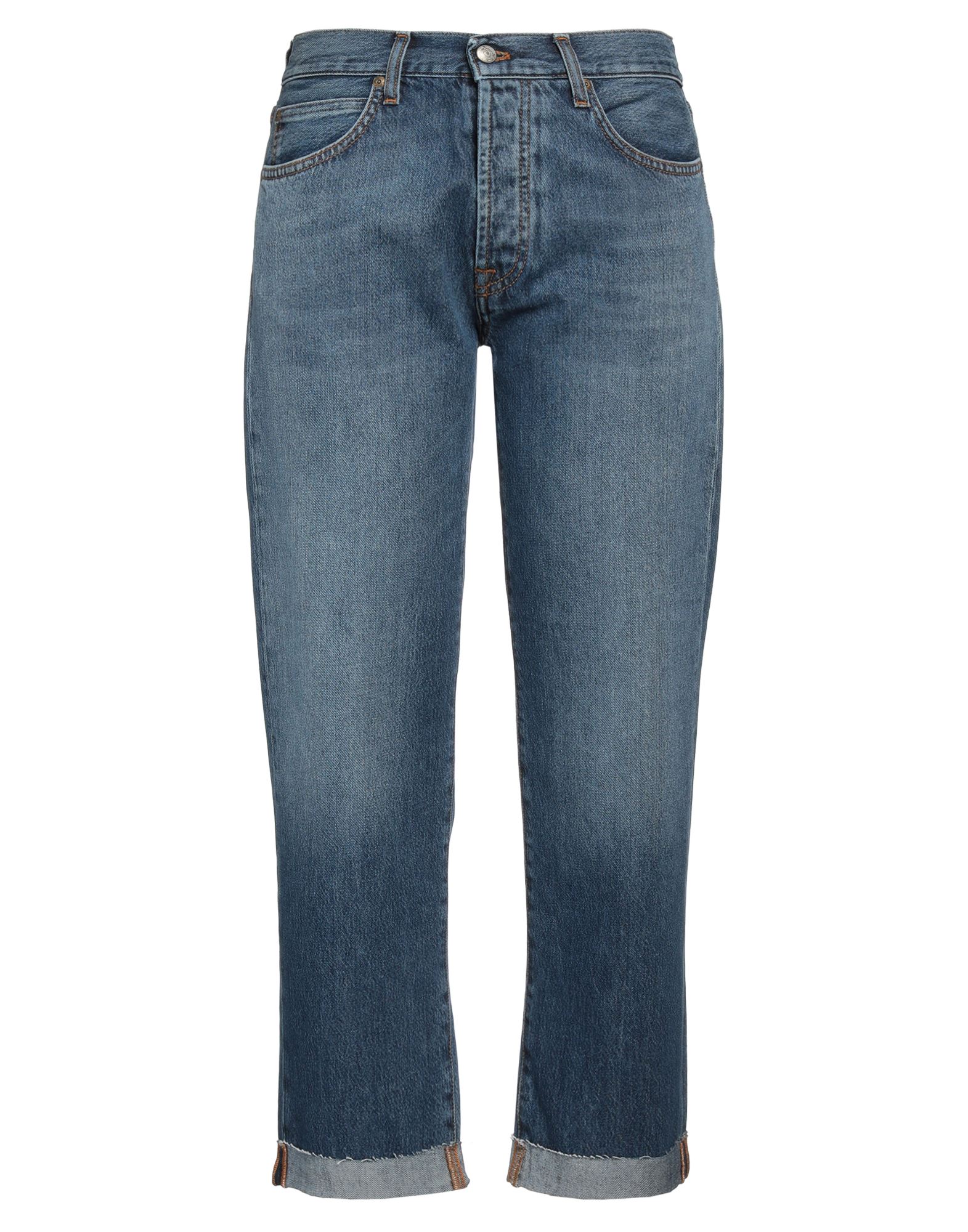 ROŸ ROGER'S Cropped Jeans Damen Blau von ROŸ ROGER'S