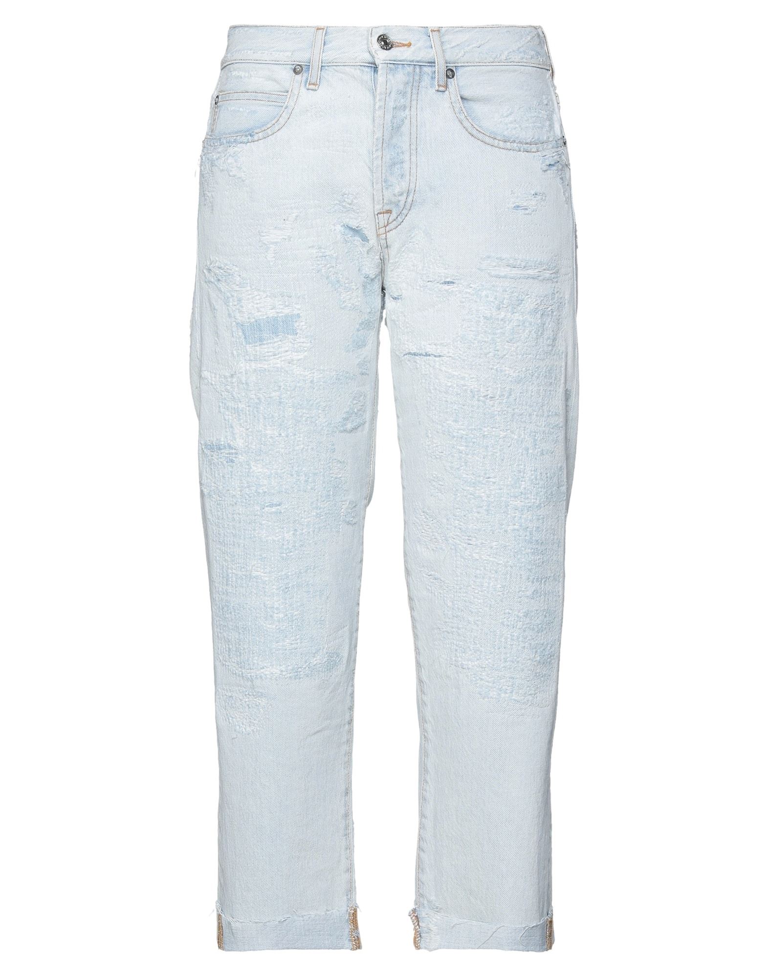 ROŸ ROGER'S Cropped Jeans Damen Blau von ROŸ ROGER'S