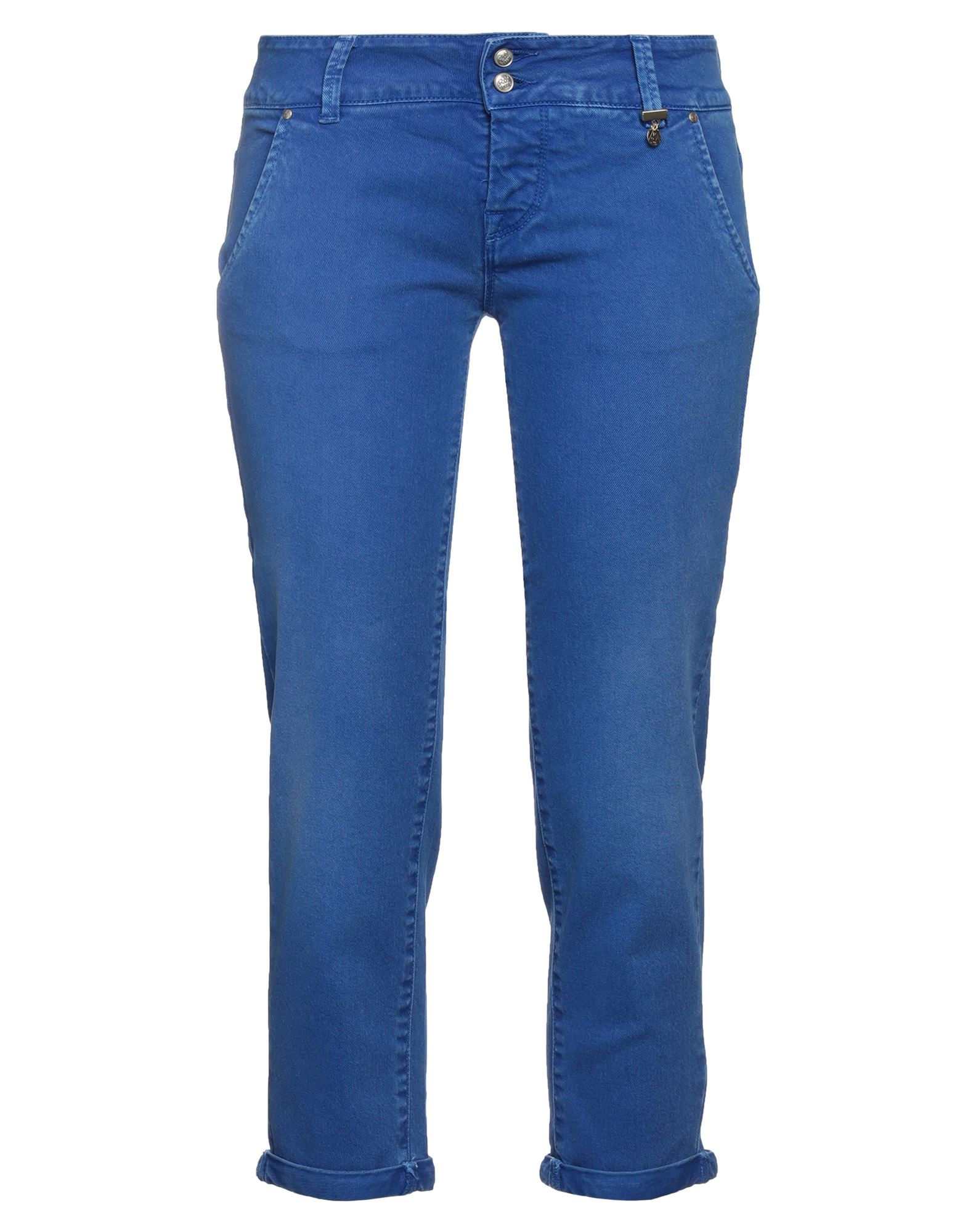 ROŸ ROGER'S Cropped Jeans Damen Königsblau von ROŸ ROGER'S