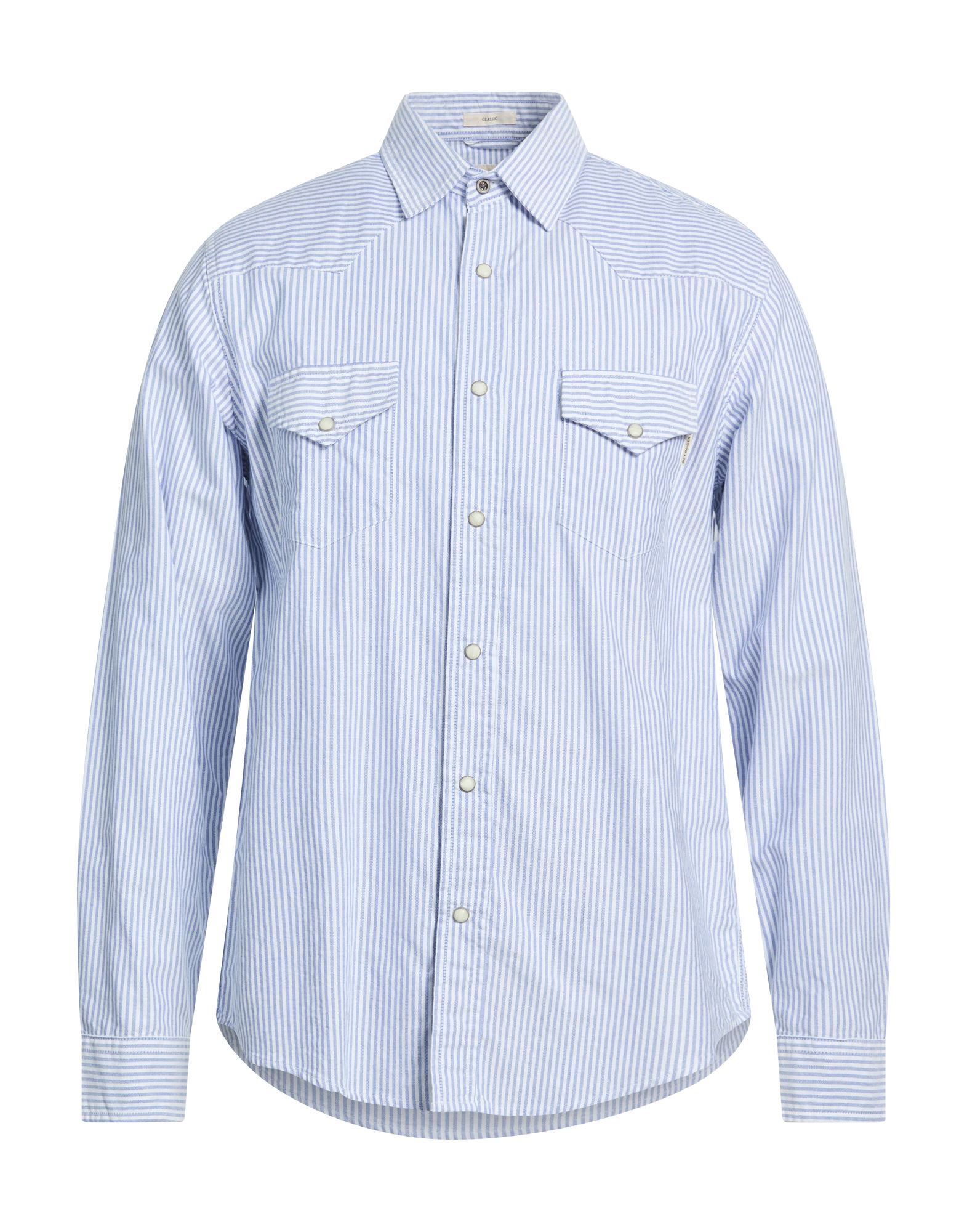 ROŸ ROGER'S Hemd Herren Azurblau von ROŸ ROGER'S