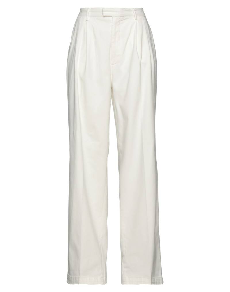 ROŸ ROGER'S Hose Damen Weiß von ROŸ ROGER'S