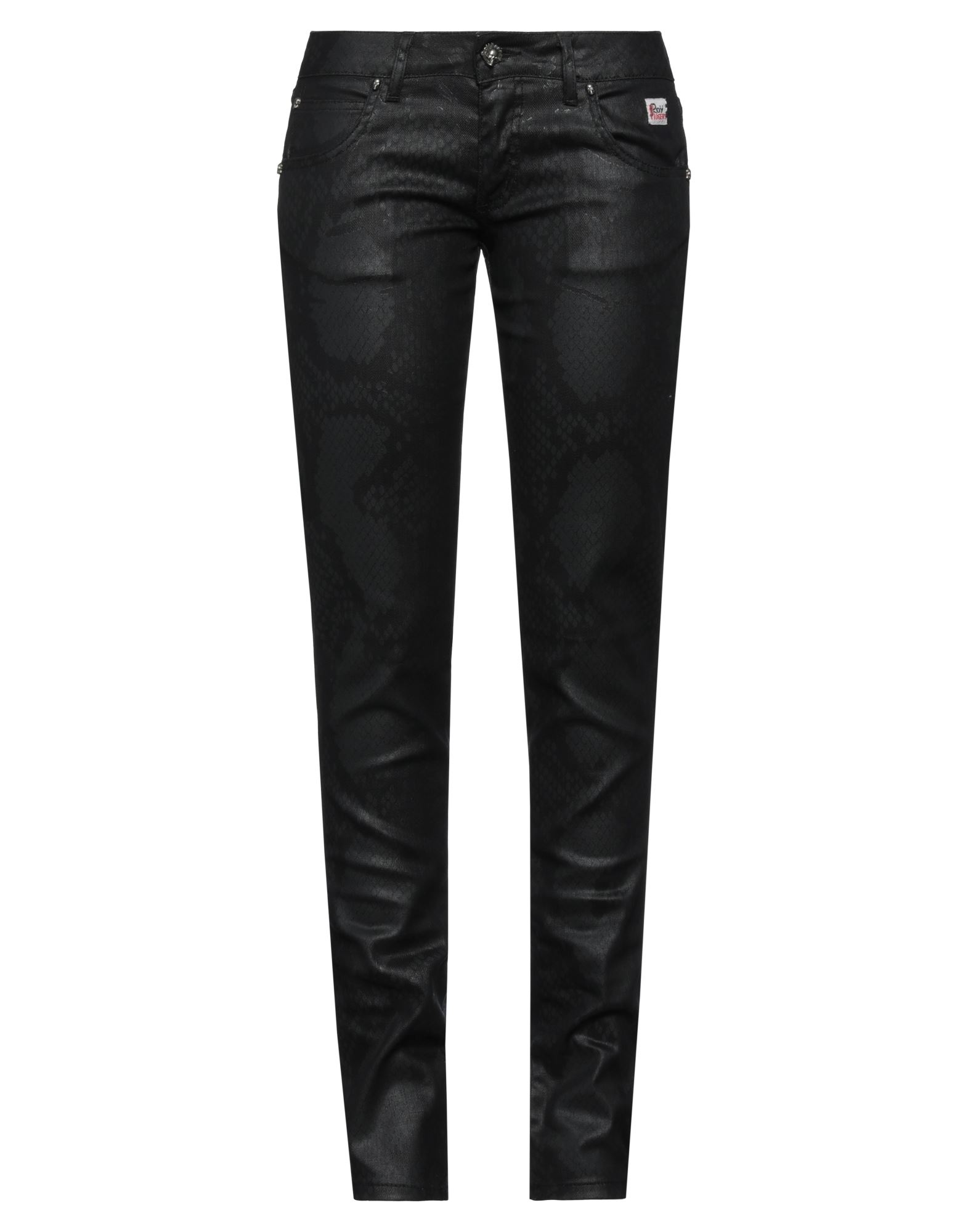 ROŸ ROGER'S Jeanshose Damen Schwarz von ROŸ ROGER'S