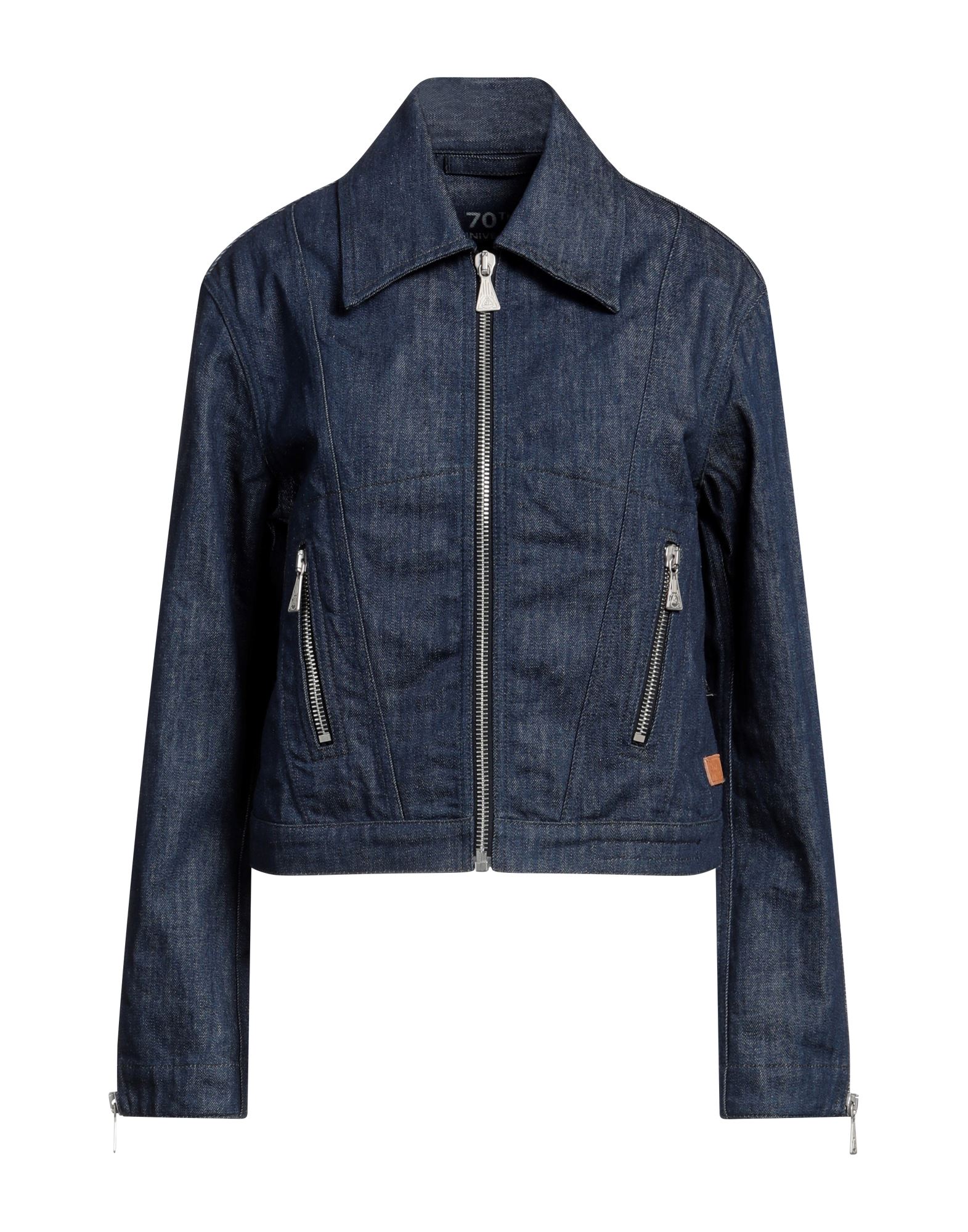 ROŸ ROGER'S Jeansjacke/-mantel Damen Blau von ROŸ ROGER'S