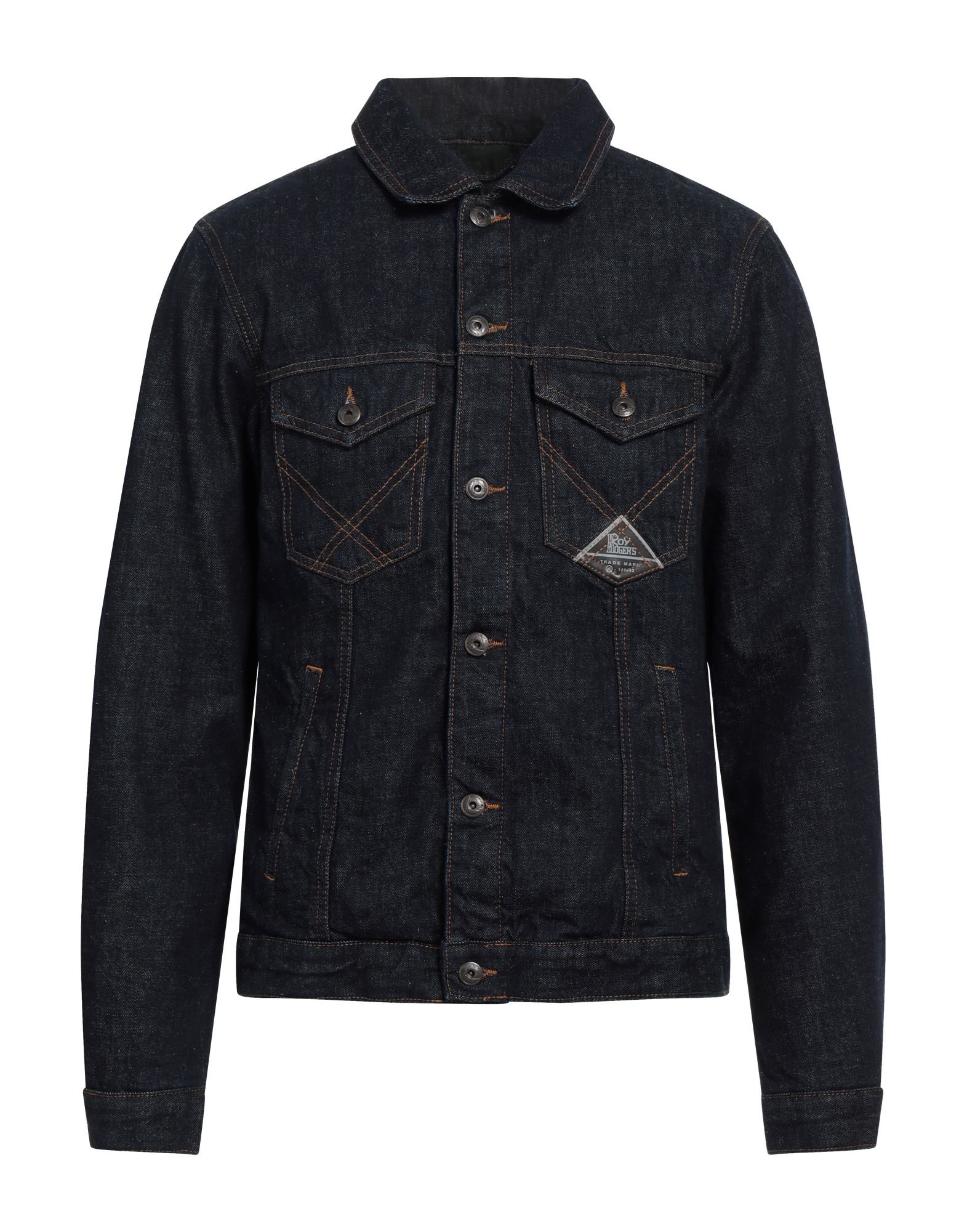 ROŸ ROGER'S Jeansjacke/-mantel Herren Blau von ROŸ ROGER'S