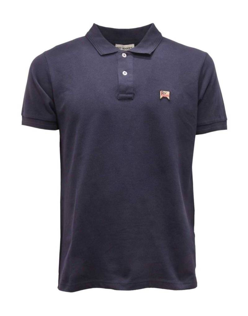 ROŸ ROGER'S Poloshirt Herren Blau von ROŸ ROGER'S