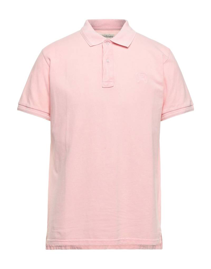ROŸ ROGER'S Poloshirt Herren Rosa von ROŸ ROGER'S