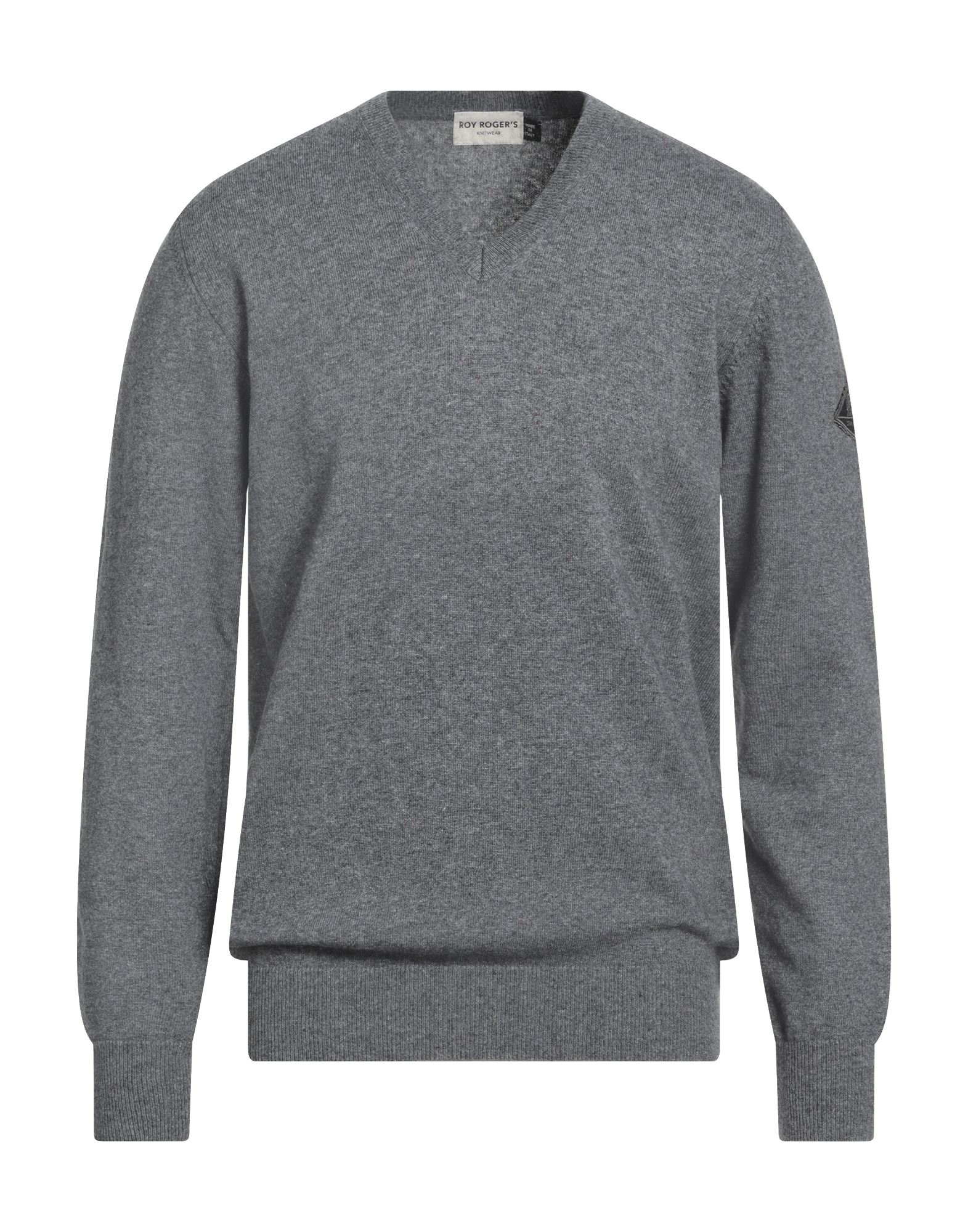 ROŸ ROGER'S Pullover Herren Grau von ROŸ ROGER'S