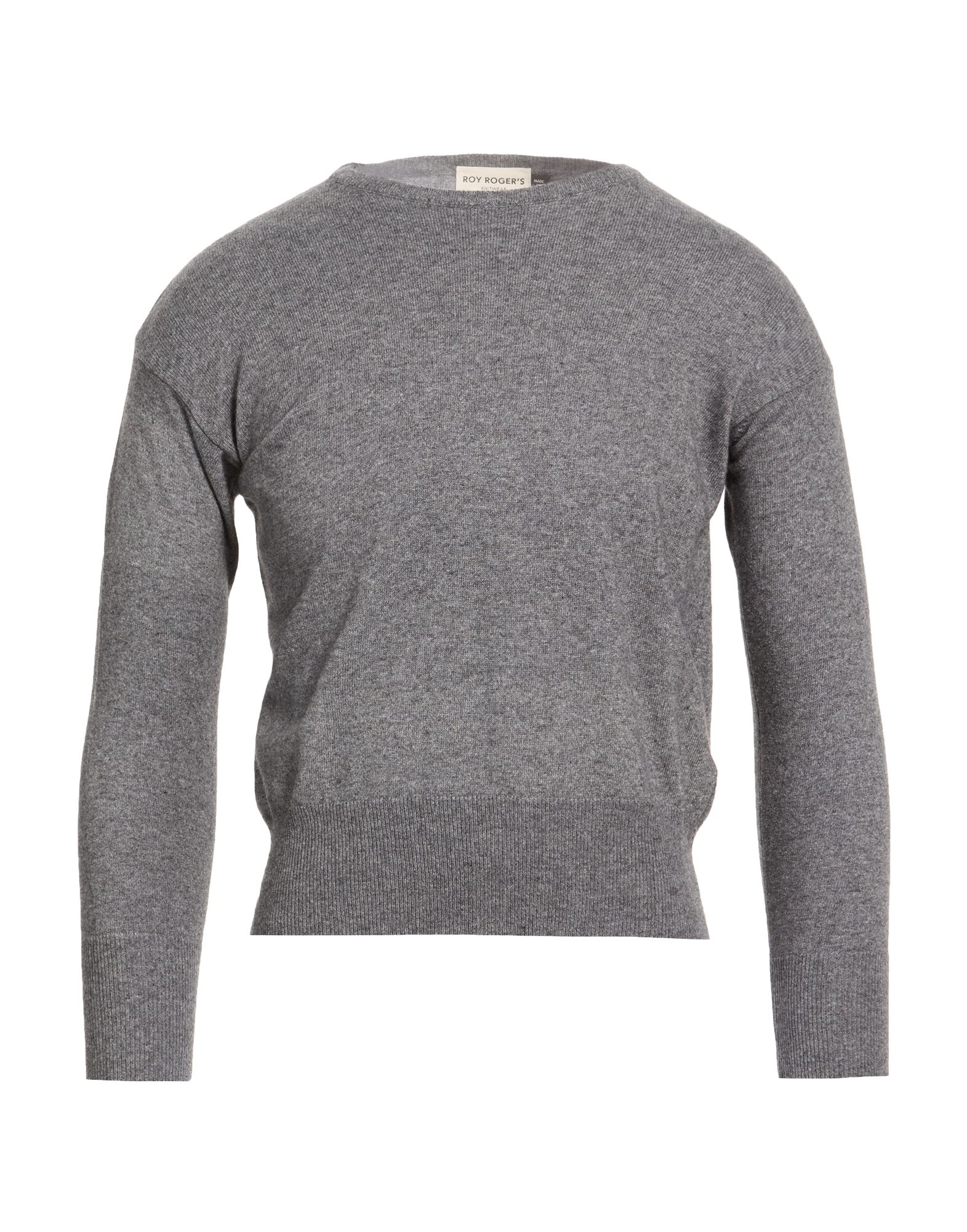 ROŸ ROGER'S Pullover Herren Grau von ROŸ ROGER'S