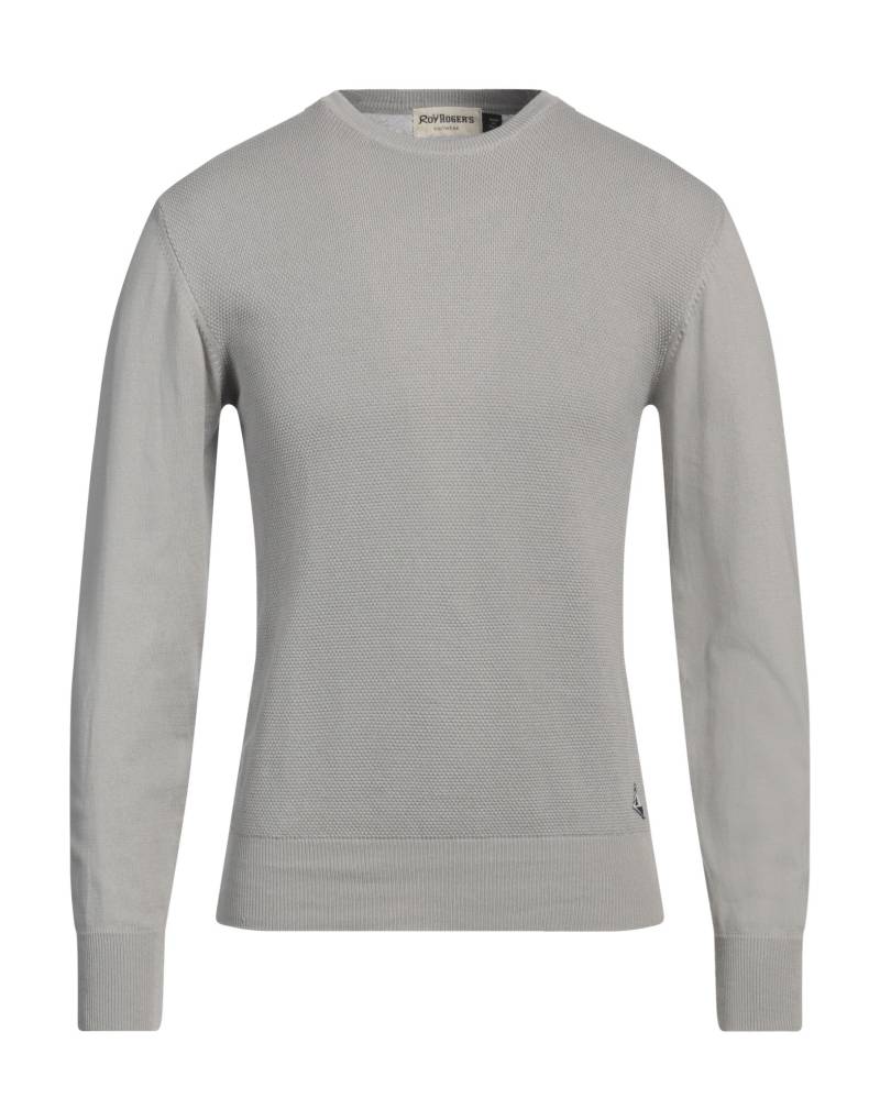 ROŸ ROGER'S Pullover Herren Hellgrau von ROŸ ROGER'S