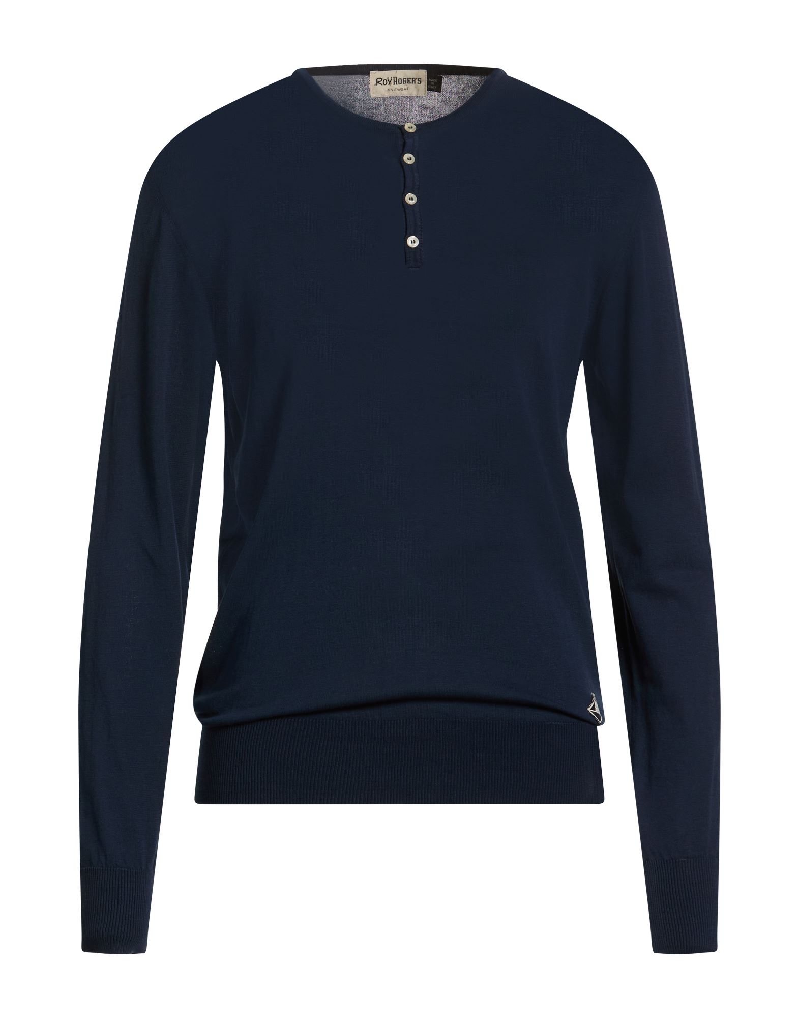 ROŸ ROGER'S Pullover Herren Marineblau von ROŸ ROGER'S