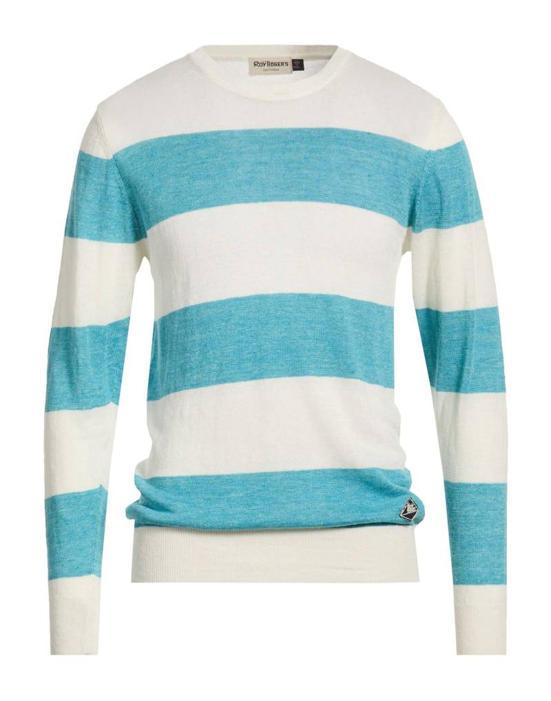 ROŸ ROGER'S Pullover Herren Tūrkis von ROŸ ROGER'S