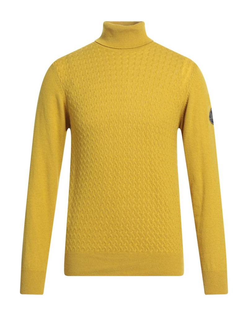 ROŸ ROGER'S Rollkragenpullover Herren Gelb von ROŸ ROGER'S