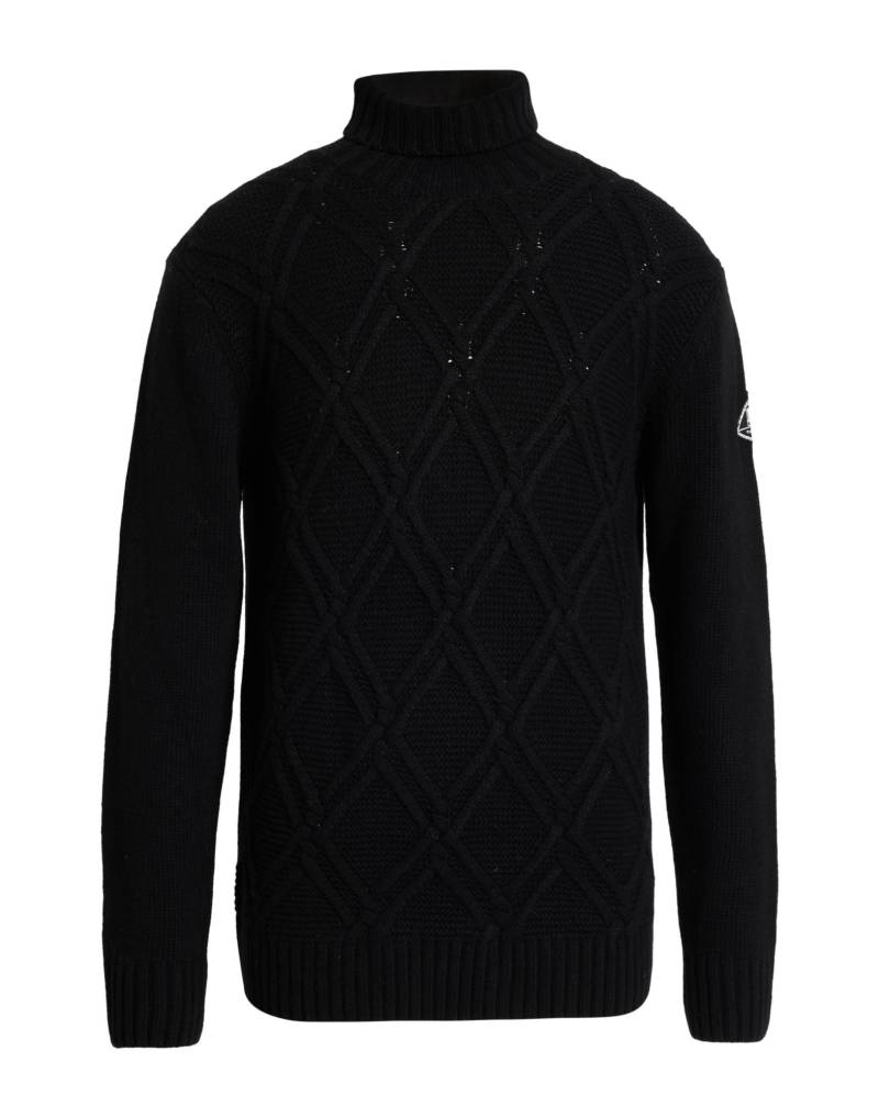 ROŸ ROGER'S Rollkragenpullover Herren Schwarz von ROŸ ROGER'S
