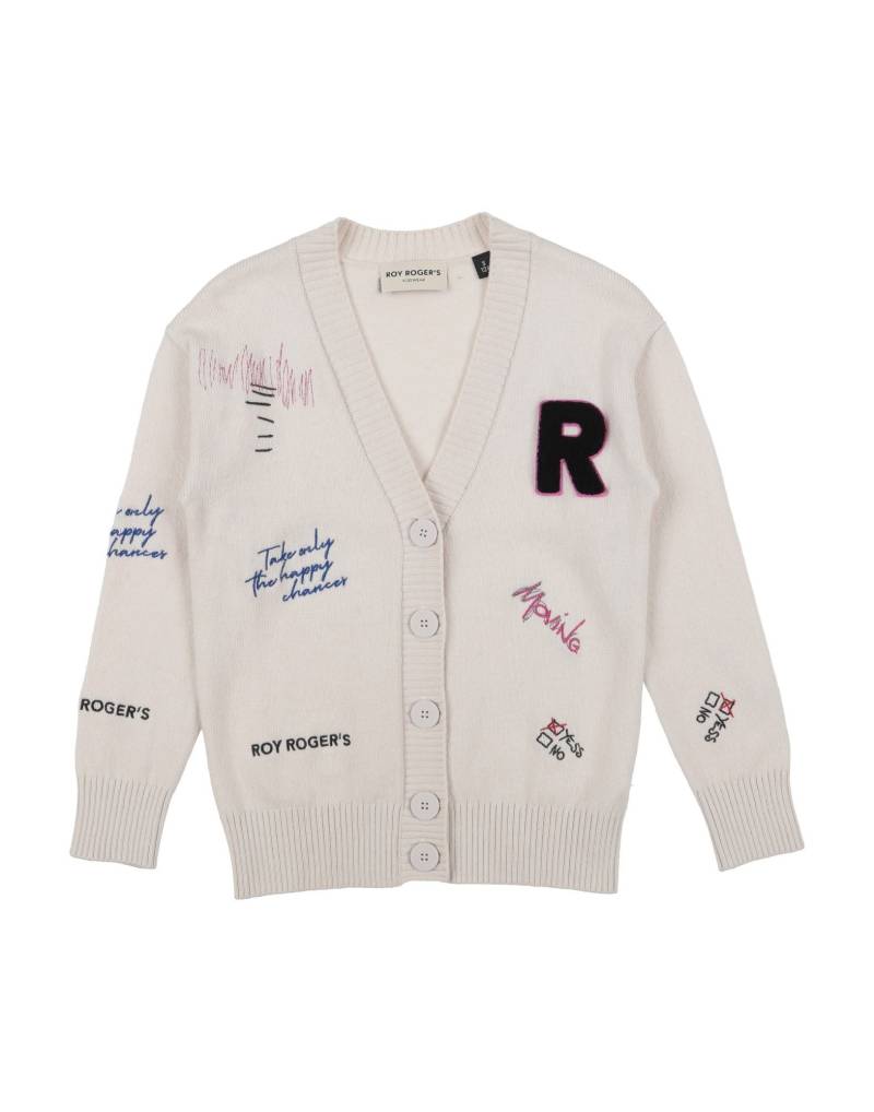 ROŸ ROGER'S Strickjacke Kinder Off white von ROŸ ROGER'S