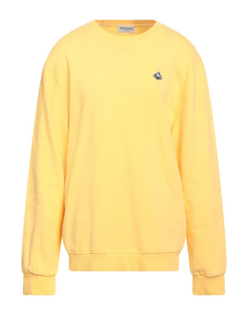 ROŸ ROGER'S Sweatshirt Herren Gelb von ROŸ ROGER'S