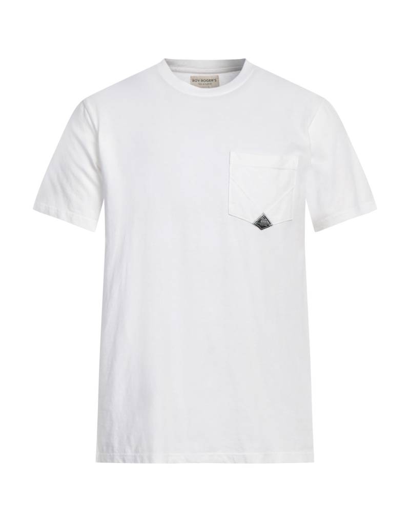 ROŸ ROGER'S T-shirts Herren Weiß von ROŸ ROGER'S