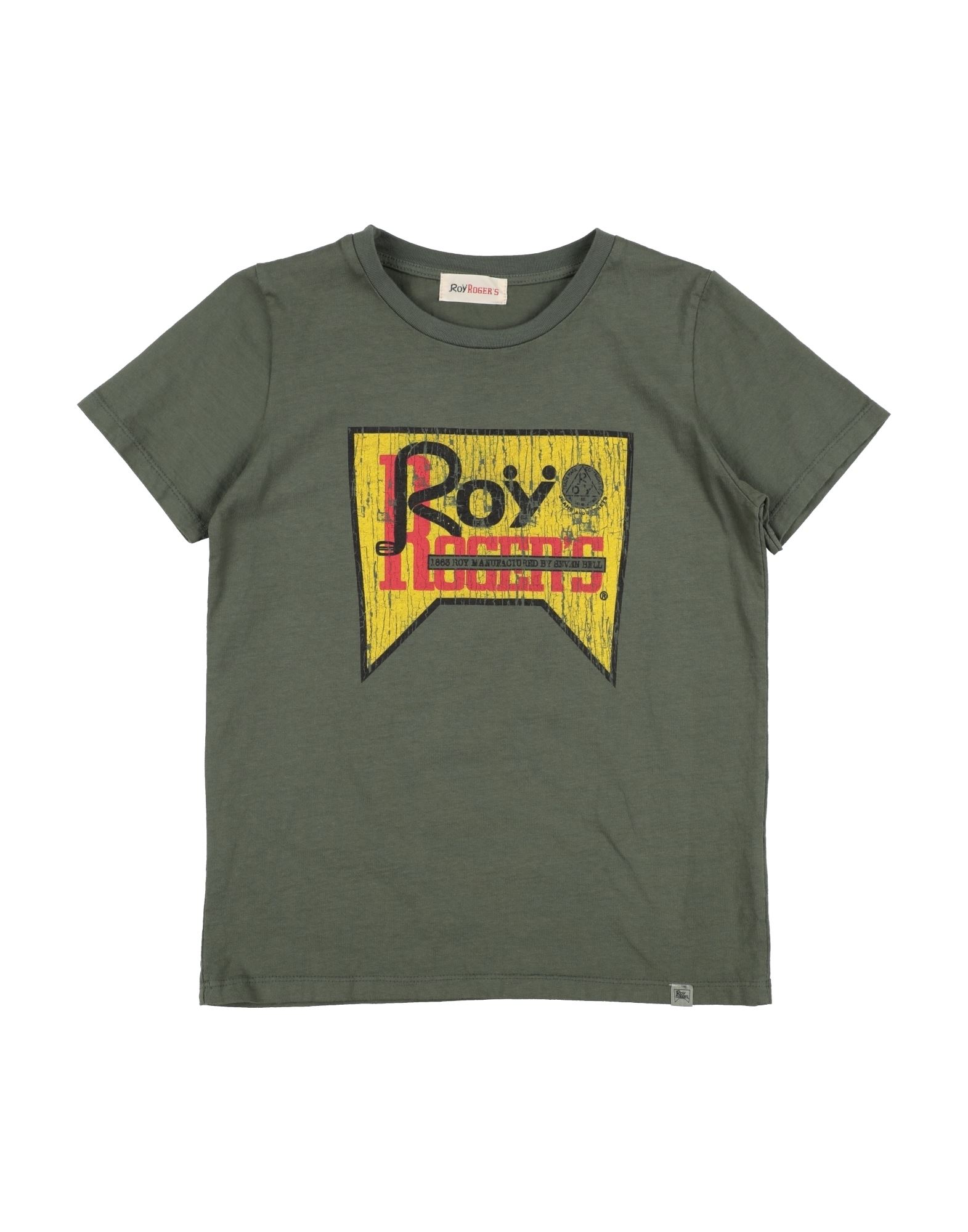 ROŸ ROGER'S T-shirts Kinder Dunkelgrün von ROŸ ROGER'S