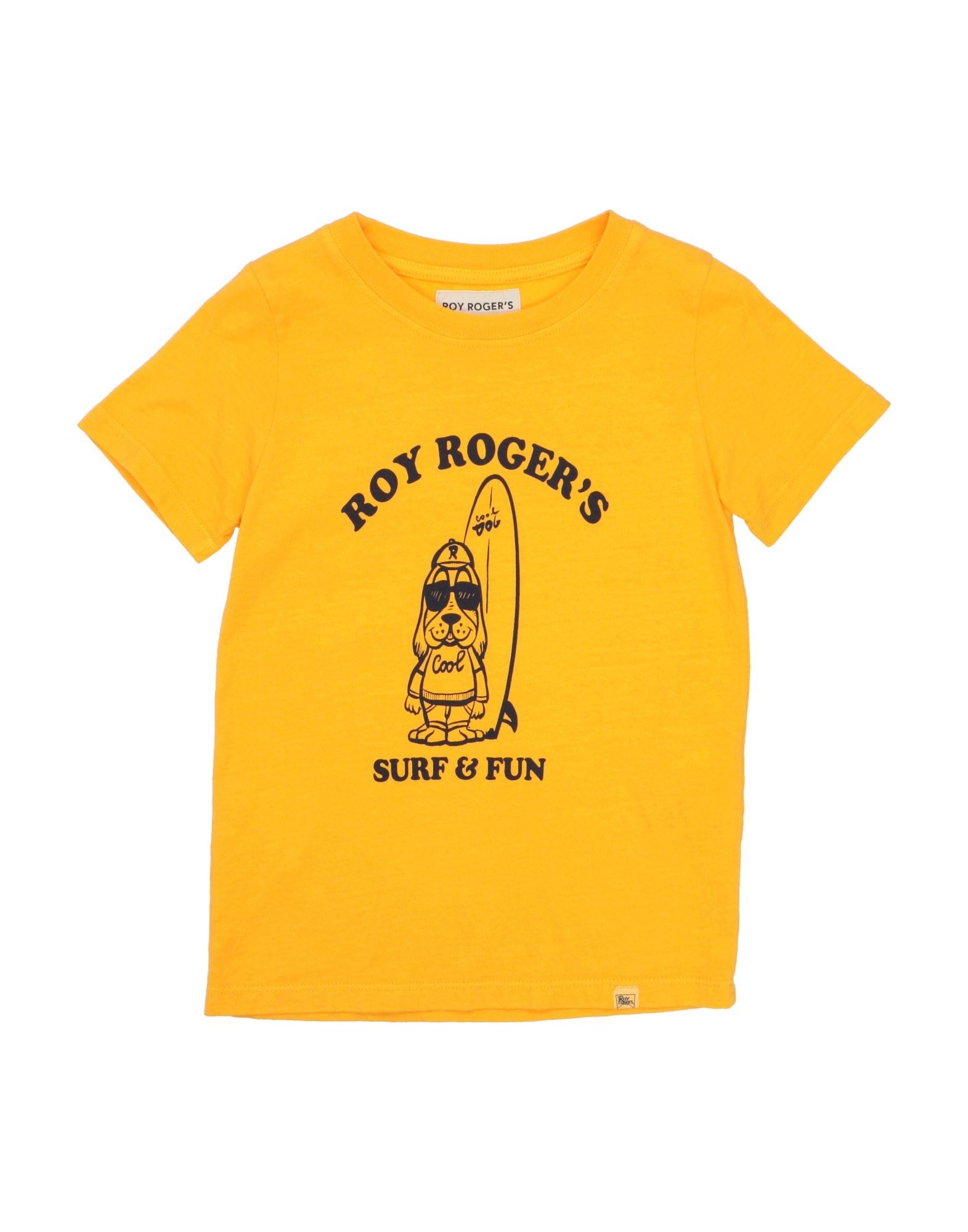 ROŸ ROGER'S T-shirts Kinder Gelb von ROŸ ROGER'S