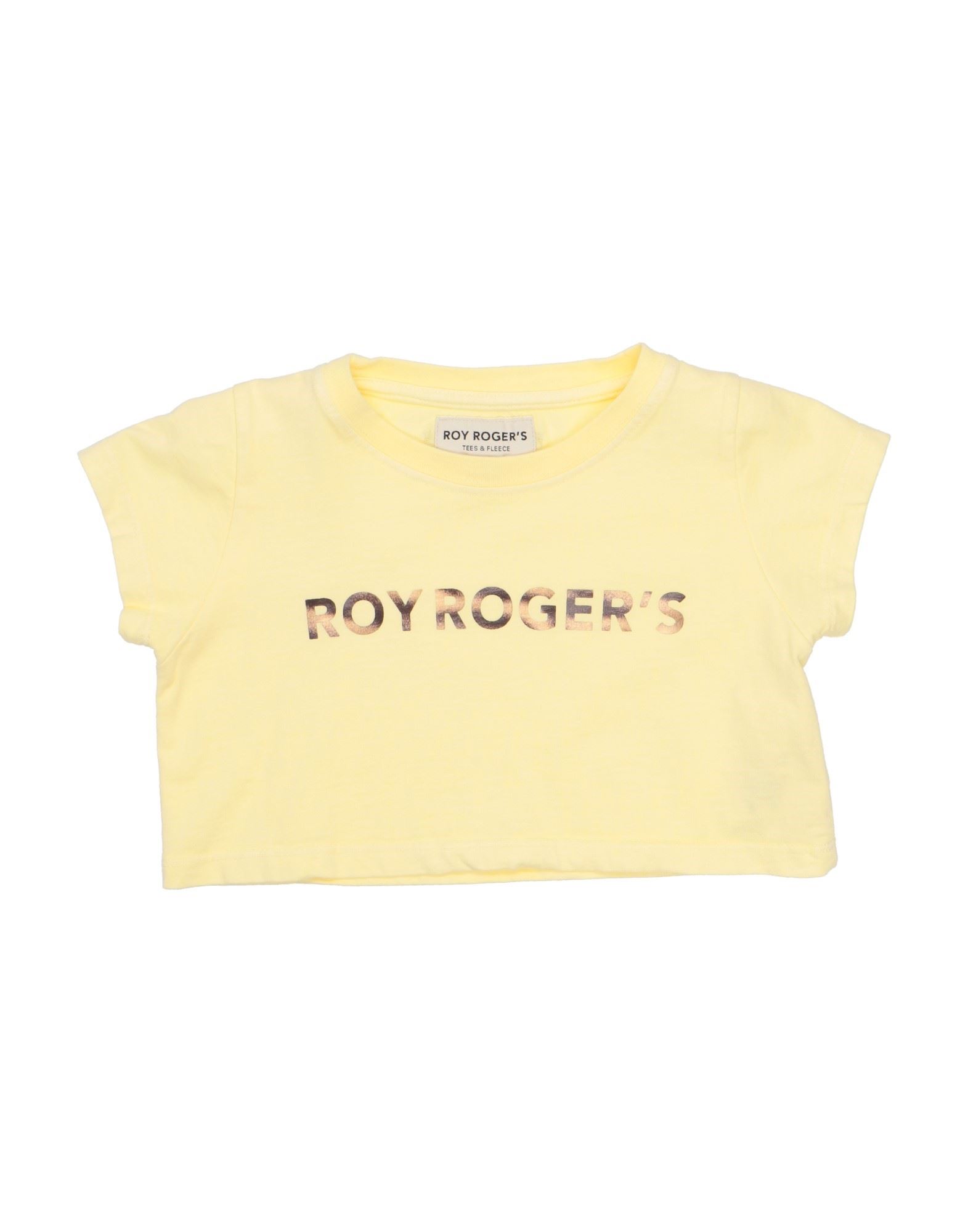 ROŸ ROGER'S T-shirts Kinder Hellgelb von ROŸ ROGER'S