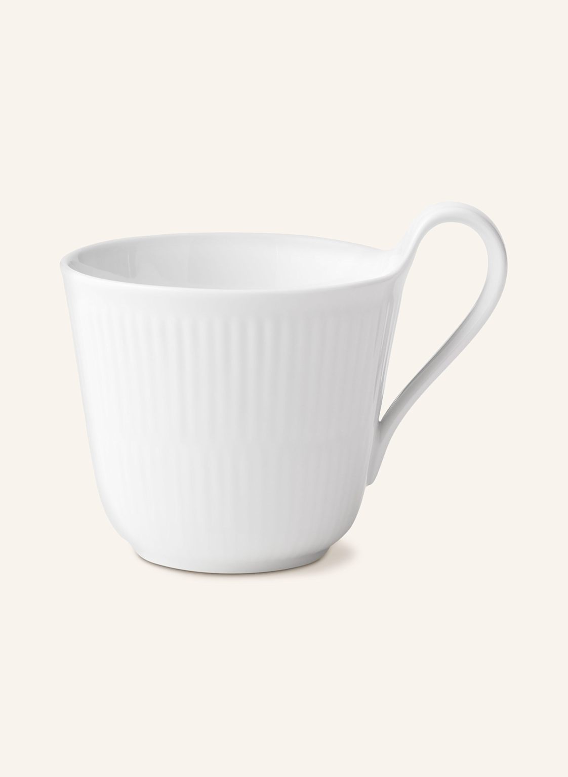 Royal Copenhagen Henkelbecher White Fluted weiss Royal Copenhagen Henkelbecher White Fluted weiss von ROYAL COPENHAGEN