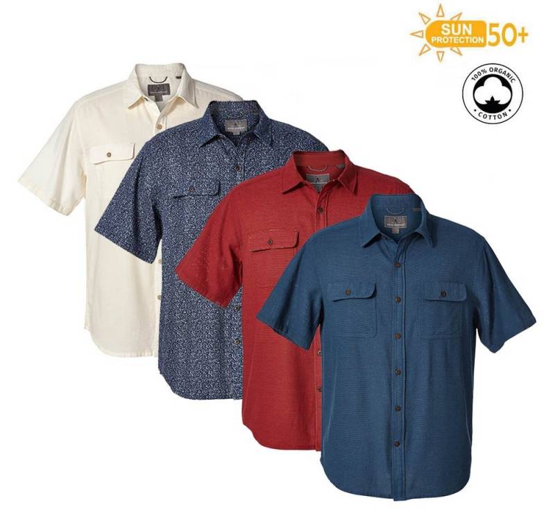 ROYAL ROBBINS Poloshirt Royal Robbins - Cool Mesh - Herren Hemd, Bio-Baumwolle von ROYAL ROBBINS