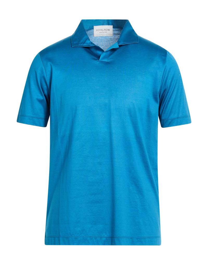 ROYAL ROW Poloshirt Herren Azurblau von ROYAL ROW