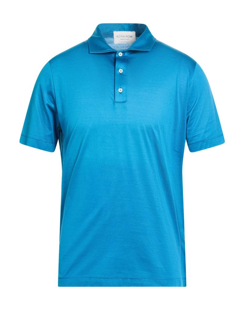 ROYAL ROW Poloshirt Herren Azurblau von ROYAL ROW