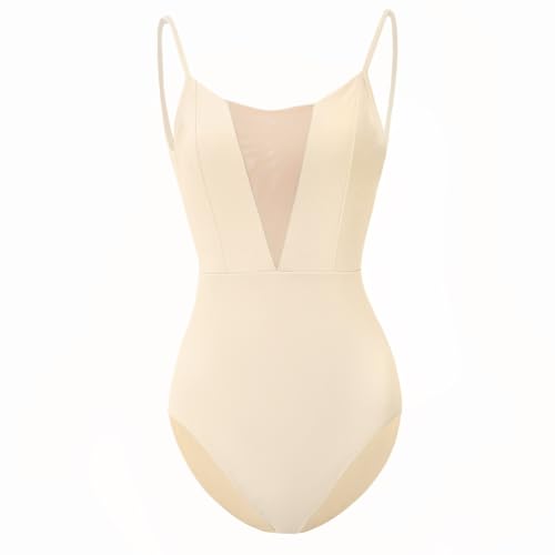 ROYAL SMEELA Ballett Trikot Damen Hosenträger Tanz Body Leotard Tanztrikot Ballettanzug Ballettkleidung von ROYAL SMEELA