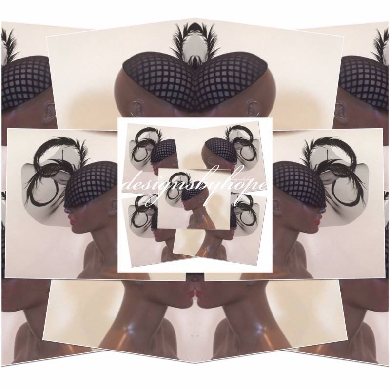 Avantgarde Couture Hut Formelle Hutmacherkunst, Designs Von Hope von ROYALECREATIONS
