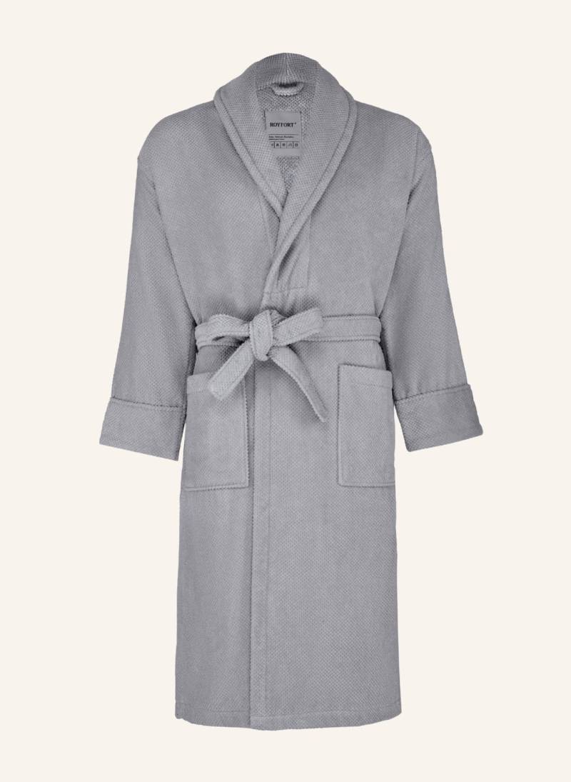 Royfort Bademantel Spa grau von ROYFORT