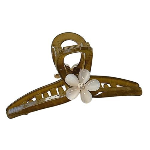 Princess At Large Haarspangen, elegante Opal-Blume, starker Halt, Haarspangen, Haarstyling-Werkzeug, Blumenclips von ROYJJ