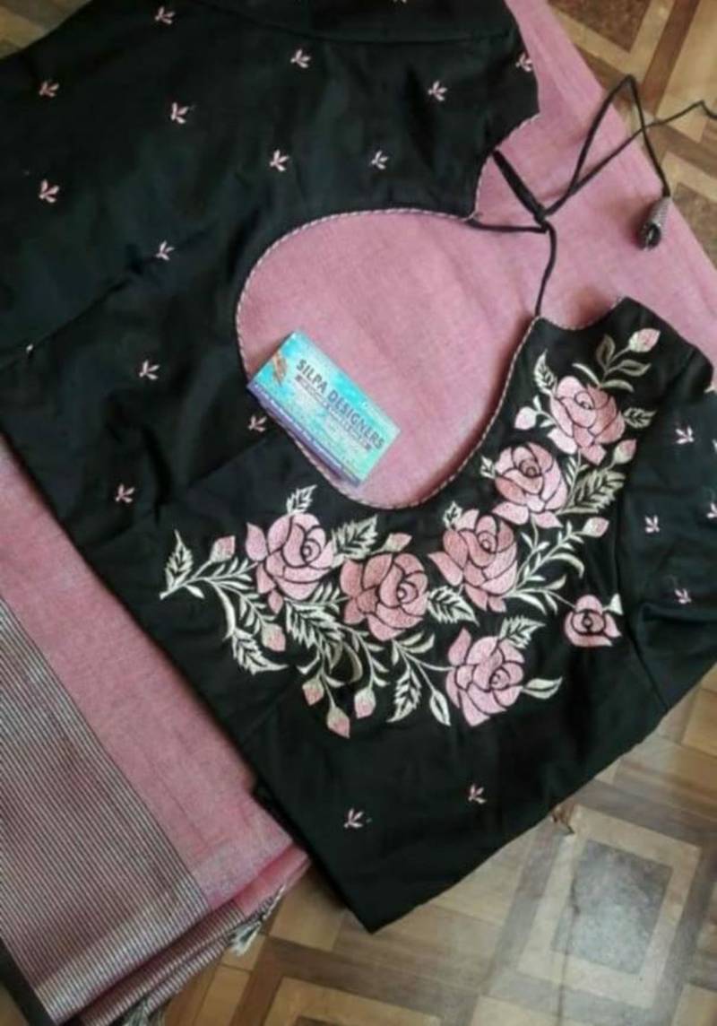 Komplett Maßgeschneiderte Designer Bluse Handmade Maggam Arbeit Mit Genähter Schöne von ROYSHUB