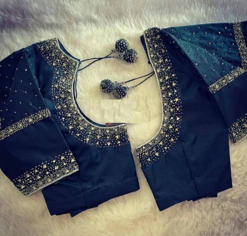Maggam Arbeitsbluse | Aari Arbeit Für Bluse Saree Mit Handgemachter Stickerei Designer Hochzeitsbluse von ROYSHUB