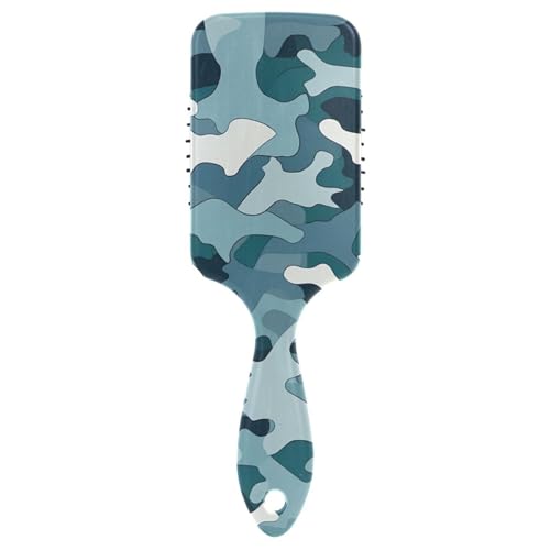 Camouflage mit einigen fliegenden Kissen Haarkamm, antistatische Bürste, Haarbürste Frauen von RPLIFE