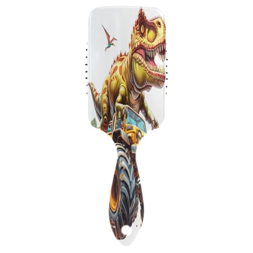 Dinosaurier-Offroad-LKW-Haarkamm, Massagegerät, Entwirrungskamm, gesundes Haar, große Haarbürsten für Damen von RPLIFE