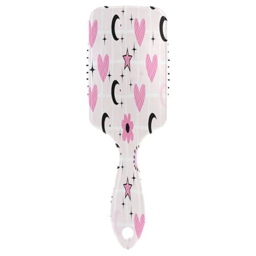 Kawaii Sweet Hearts Pink Kamm, antistatische Haarbürste, Kamm Frauen Kawaii Sweet Hearts Pink Kamm, antistatische Haarbürste, Kamm Frauen von RPLIFE