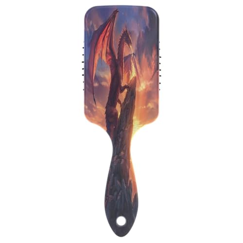 Majestic Dragon Air Comb, Entwirrungsbürste, antistatischer Kamm, große Haarbürsten für Damen von RPLIFE