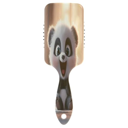 Niedliche kleine Panda-Kissen-Haarbürste, antistatischer Kamm, Haarbürste gesund, Reisebürste für Damen Niedliche kleine Panda-Kissen-Haarbürste, antistatischer Kamm, Haarbürste gesund, Reisebürste für Damen von RPLIFE