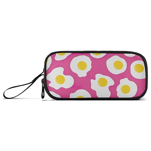 RPLIFE Food Tasty Breakfast Pencil Pouch Bag, Pencil Case with Zipper, Pencil Case Big von RPLIFE