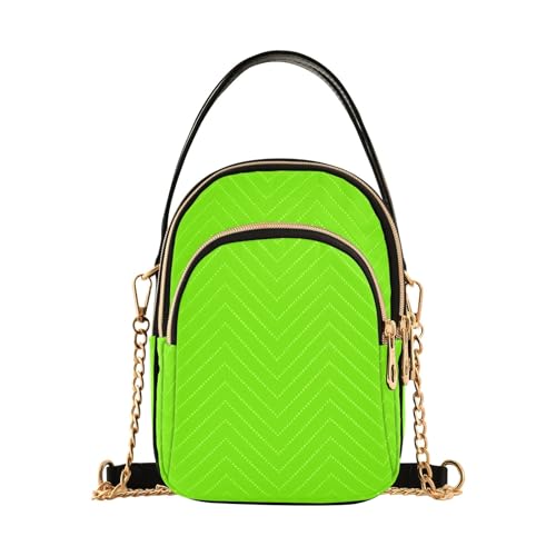 RPLIFE Grün/Gelb Crossbody Handtaschen Handy Geldbörse Crossbody von RPLIFE