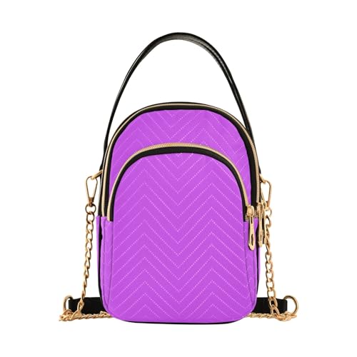 RPLIFE Mallow Damen Crossbody Taschen Gesteppte Schultertasche mit Kette von RPLIFE