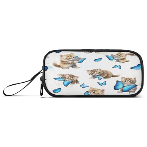 RPLIFE Playful Kittens Federmäppchen, großes Federmäppchen, Federmäppchen Mädchen von RPLIFE