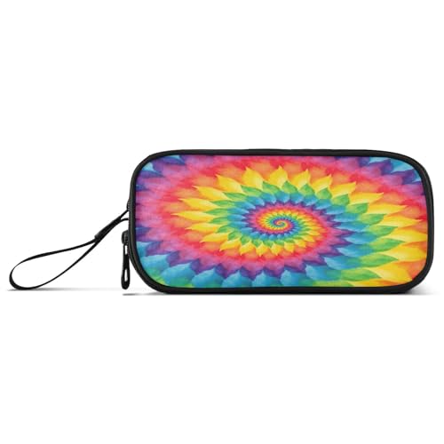 RPLIFE Rainbow Spiral Marker Cases, Stoff Federmäppchen Federmäppchen für Mädchen von RPLIFE